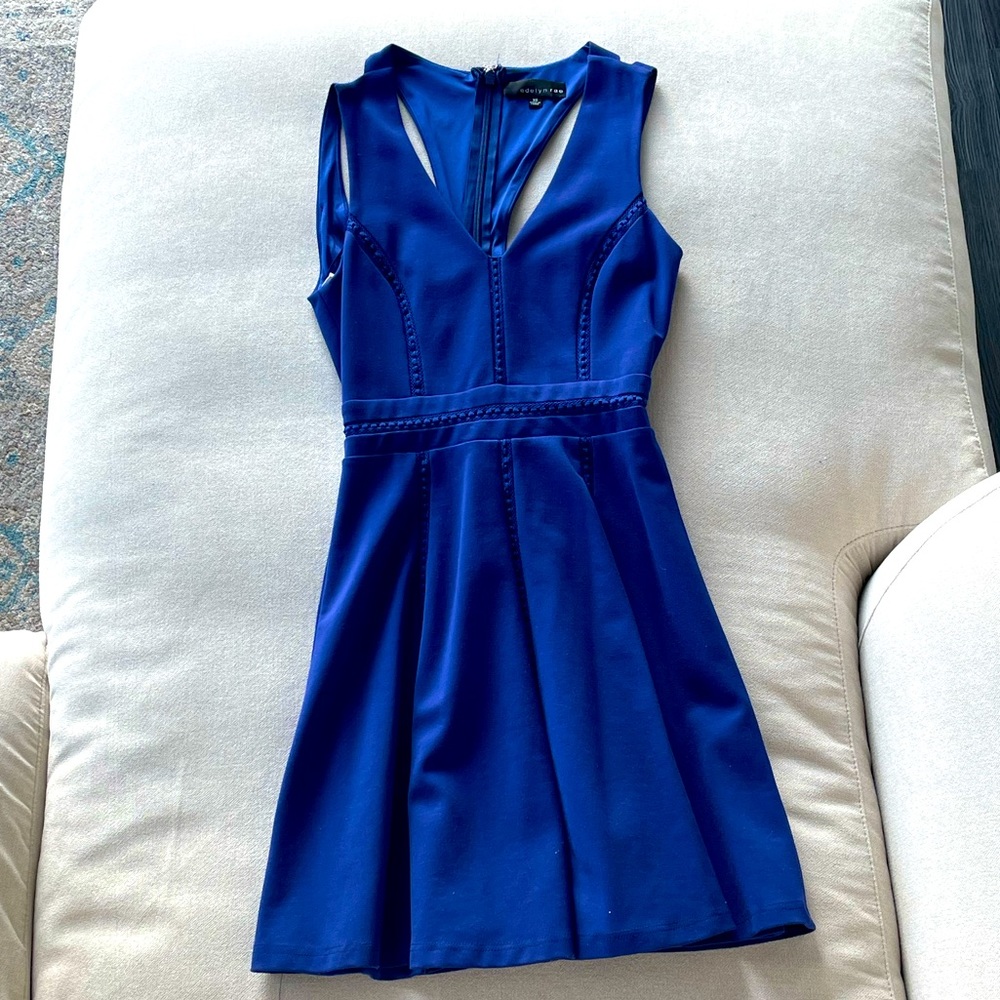 Adelyn Rae Royal Blue Cocktail Dress
